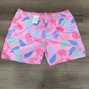 The Beaufort‎ Bonnet Company Men’s XXL Toddy Swim Trunks Caicos Canopy Park City